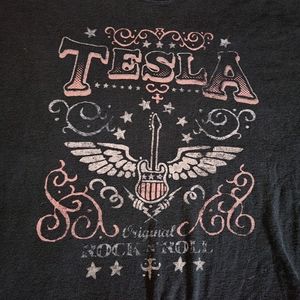Tesla concert t shirt size 2xl